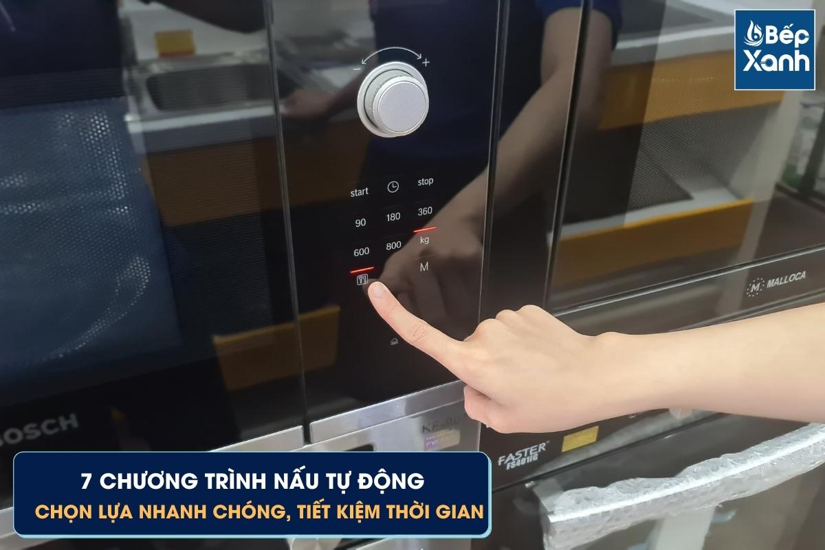 Nút chọn chương trình nấu tự động 