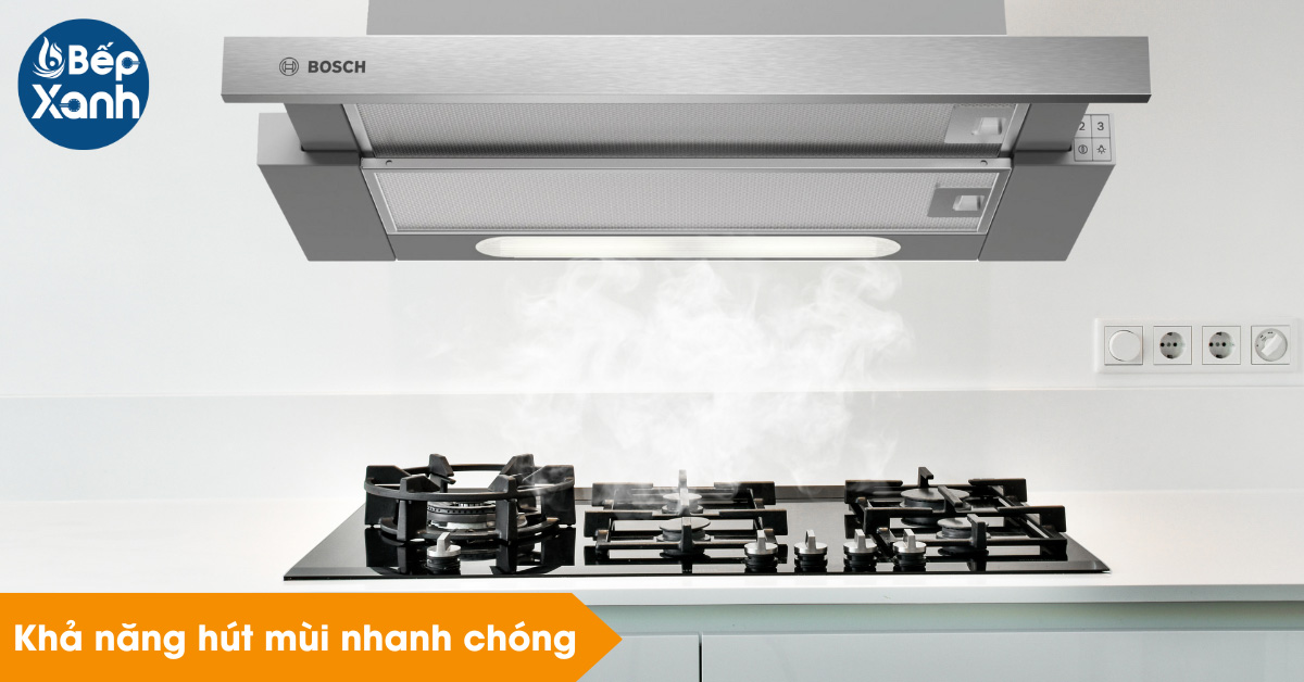 Khả năng hút sạch khói mùi Khả năng hút sạch khói mùi