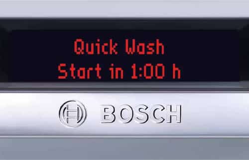 Máy rửa bát độc lập Bosch SMS4HVW33E-Serie 4 18 Dễ dàng lập kế hoạch thời gian bắt đầu rửa