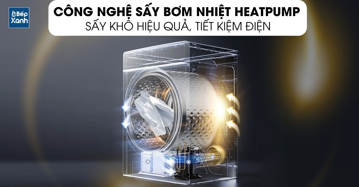 Công nghệ sấy bơm nhiệt giúp sấy khô hiệu quả hơn