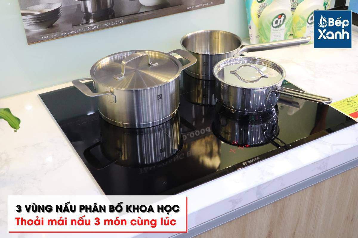 3 vùng nấu từ phân bố khoa học