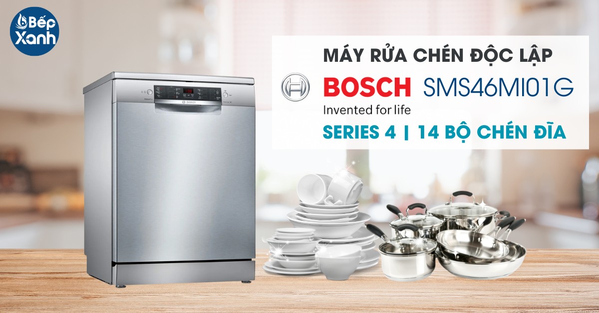 Máy rửa chén Bosch SMS46MI01G