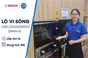 Lò Vi Sóng Âm Tủ Bosch BFL523MS0H