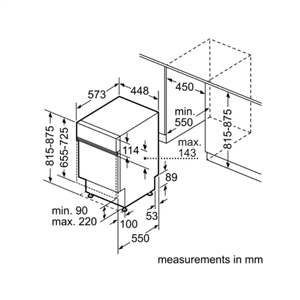 Máy Rửa Chén Bán Âm Series 2 Bosch SPI2HKS59E/ Nhập Khẩu Liên Bang Đức