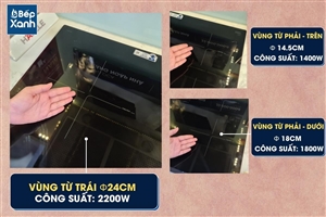 Bếp Từ 3 Vùng Nấu Bosch PUC631BB2E