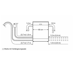 Máy Rửa Chén Âm Tủ Series 6 Bosch SMV68N60EU/ Nhập Khẩu Liên Bang Đức